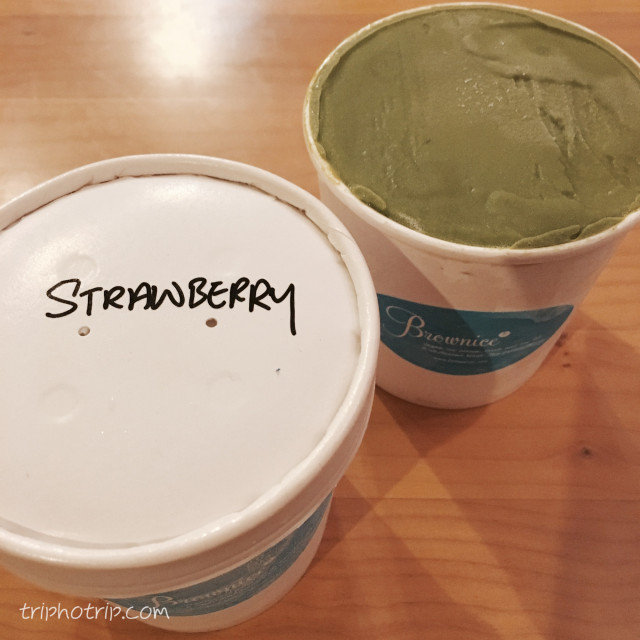Strawberry flavor & Maccha flavor
